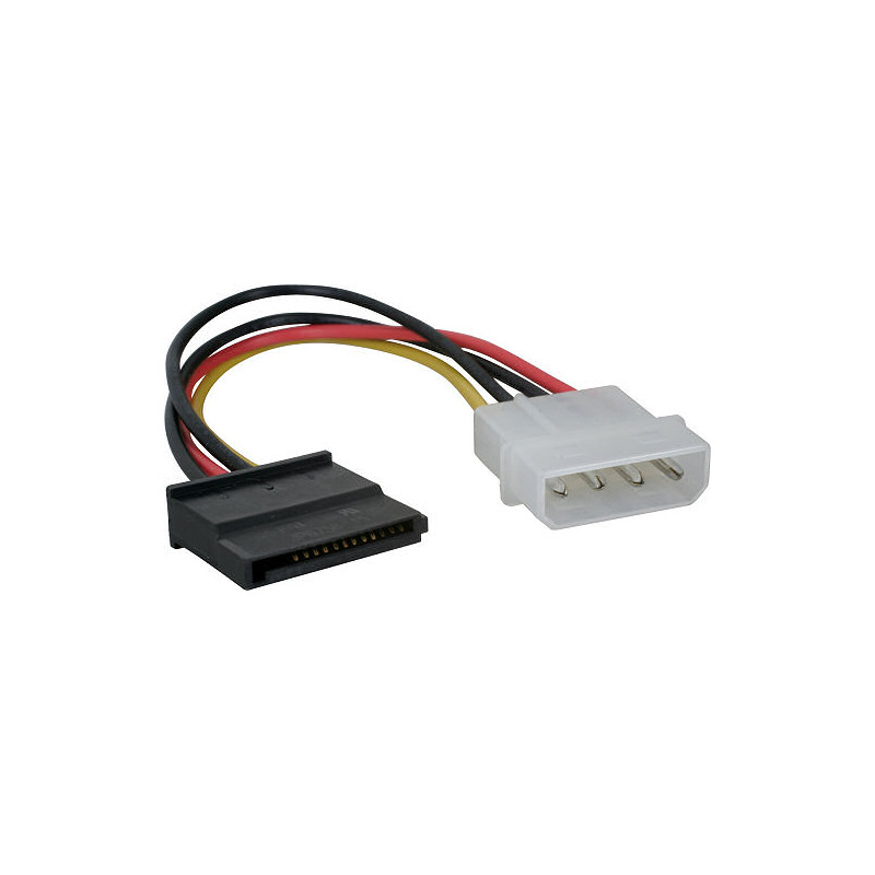 1x Molex Power(M) to 1x SATA Power(F) Adapter 5cm
