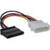 1x Molex Power(M) to 1x SATA Power(F) Adapter 5cm