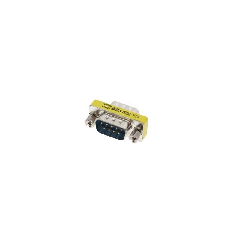 Adapter: Serial DB9 RS232 9-Pin (Male to Male)