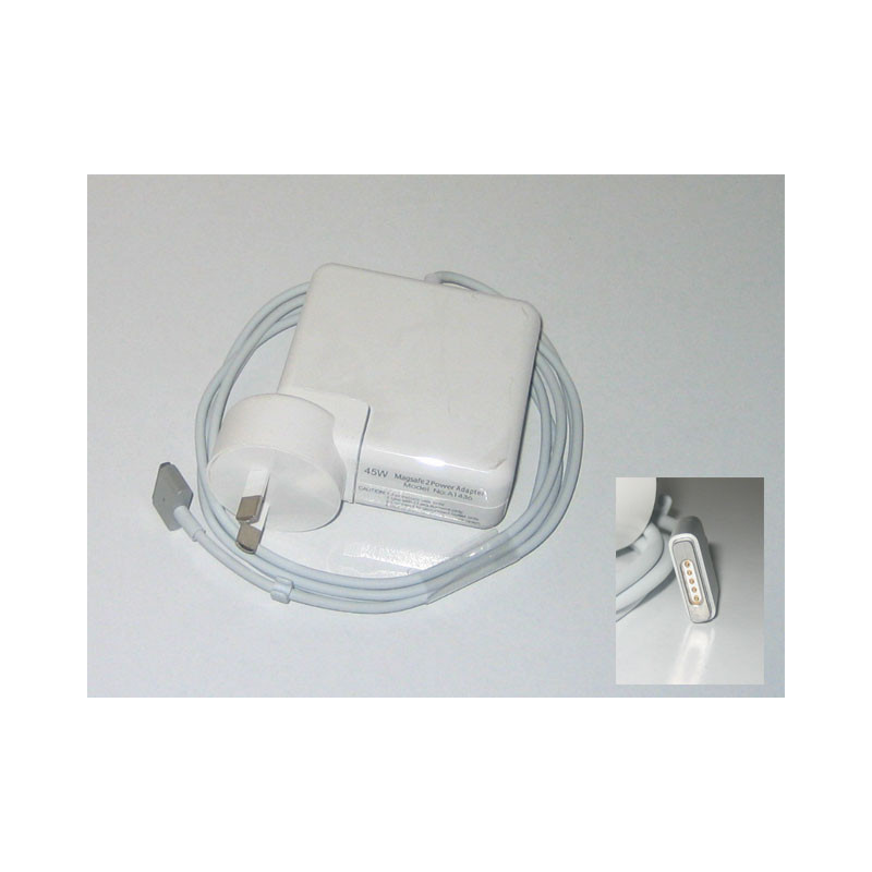 Power Adapter Charger For Apple Macbook Air 45W MagSafe 2, 14.85V 3.05A, 5Pin