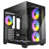 Mid-Tower Case: Antec C5 ARGB - Black6x 120mm ARGB PWM Reverse Fans + 1x 120mm ARGB PWM Fan, 2x USB 3.0, 1x USB Type-C, 1x Headp