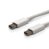 Mini DP(M) to Mini DP(M) 1M- White Colour